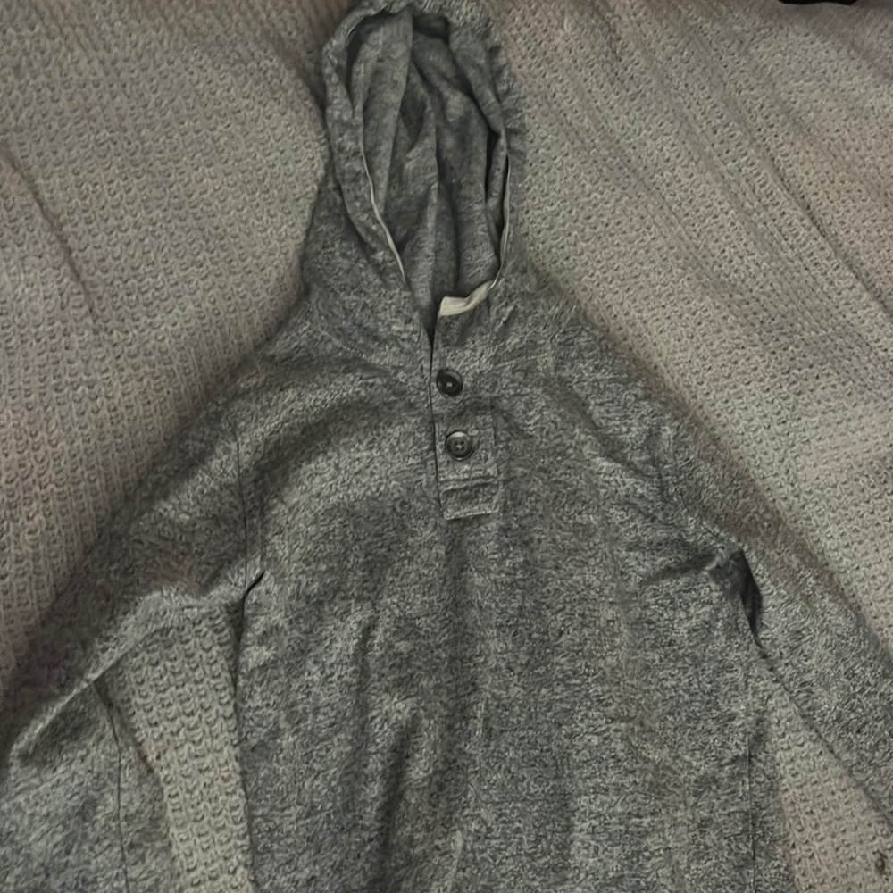 Grey j Crew Pullover